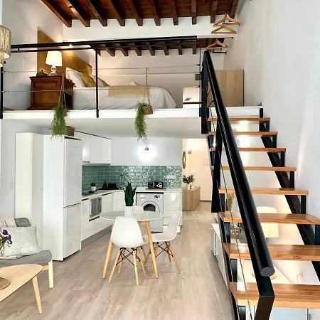 Homely Loft Especerias Апартаменты Малага